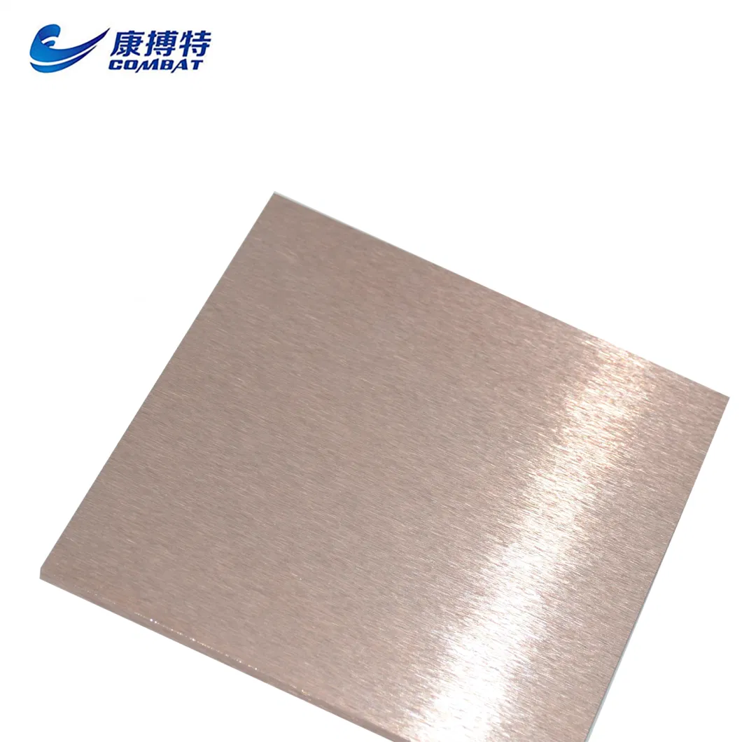 10*50*300mm Tungsten Copper Alloy Plate Good Products