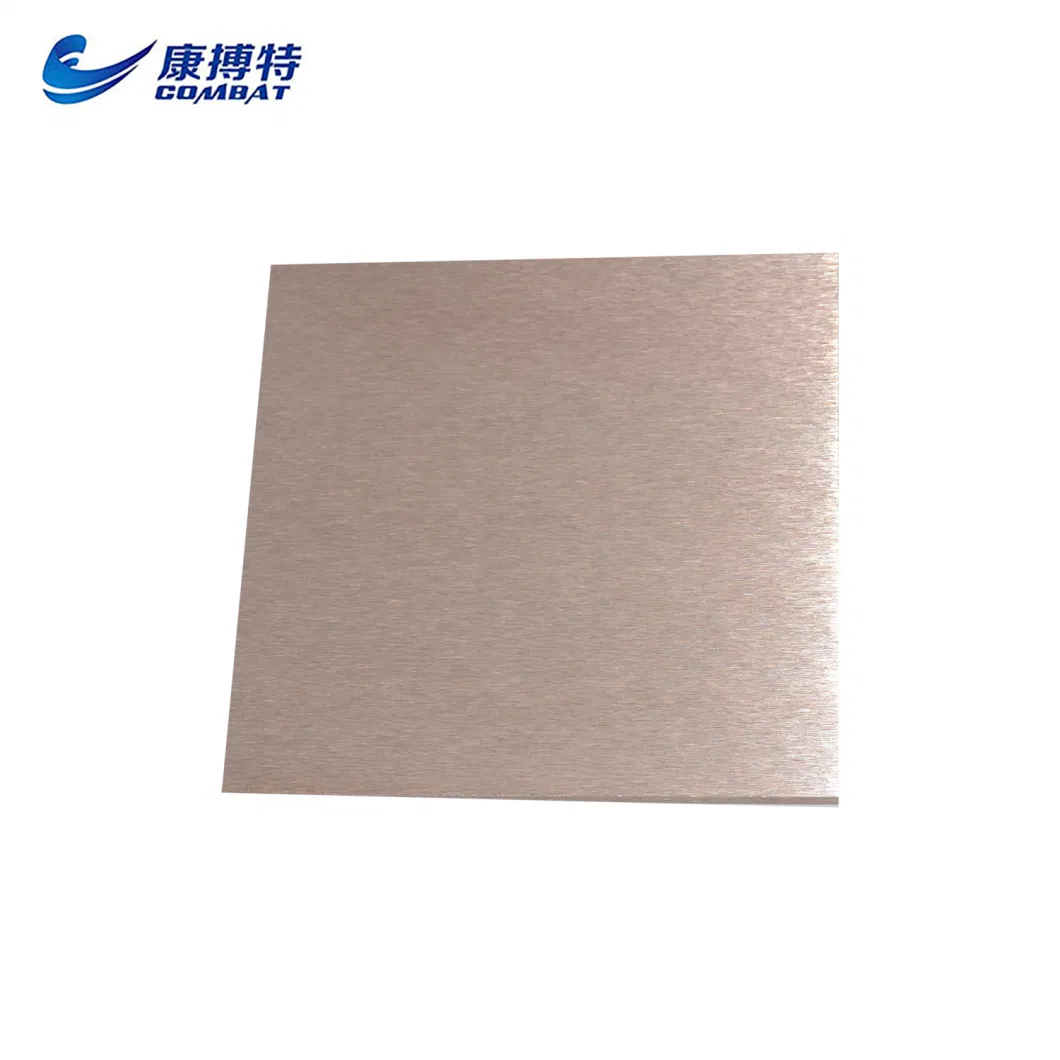 10*50*300mm Tungsten Copper Alloy Plate Good Products