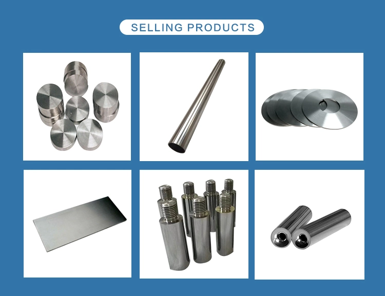 W/Cu 80/20 Tungsten Copper Alloy Cylinder Products